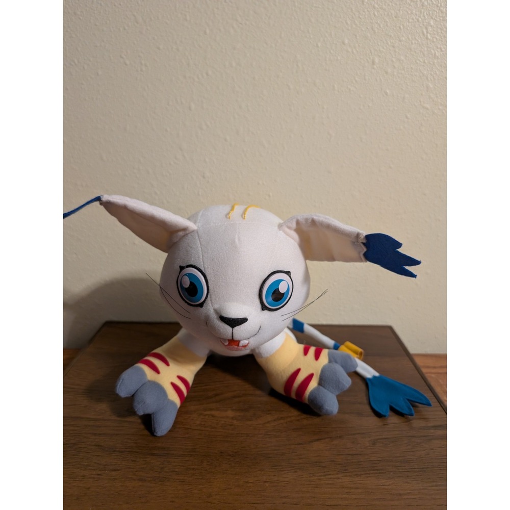 Digimon Adventure Banpresto 2000 Plush Y2K Toy Japan Tailmon Gatomon Fair Prize
